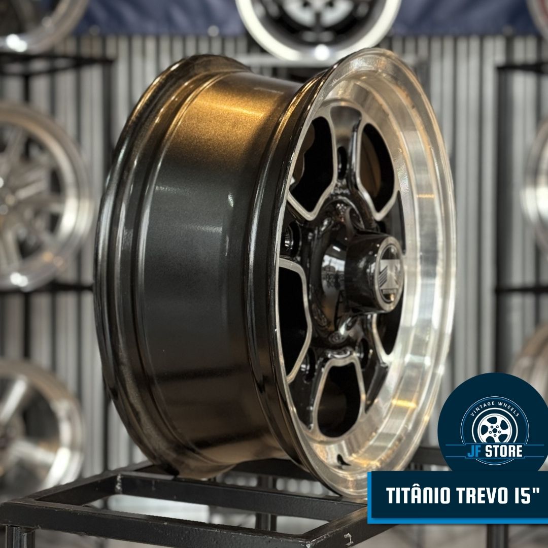 Set of Titânio Trevo Wheels 15"