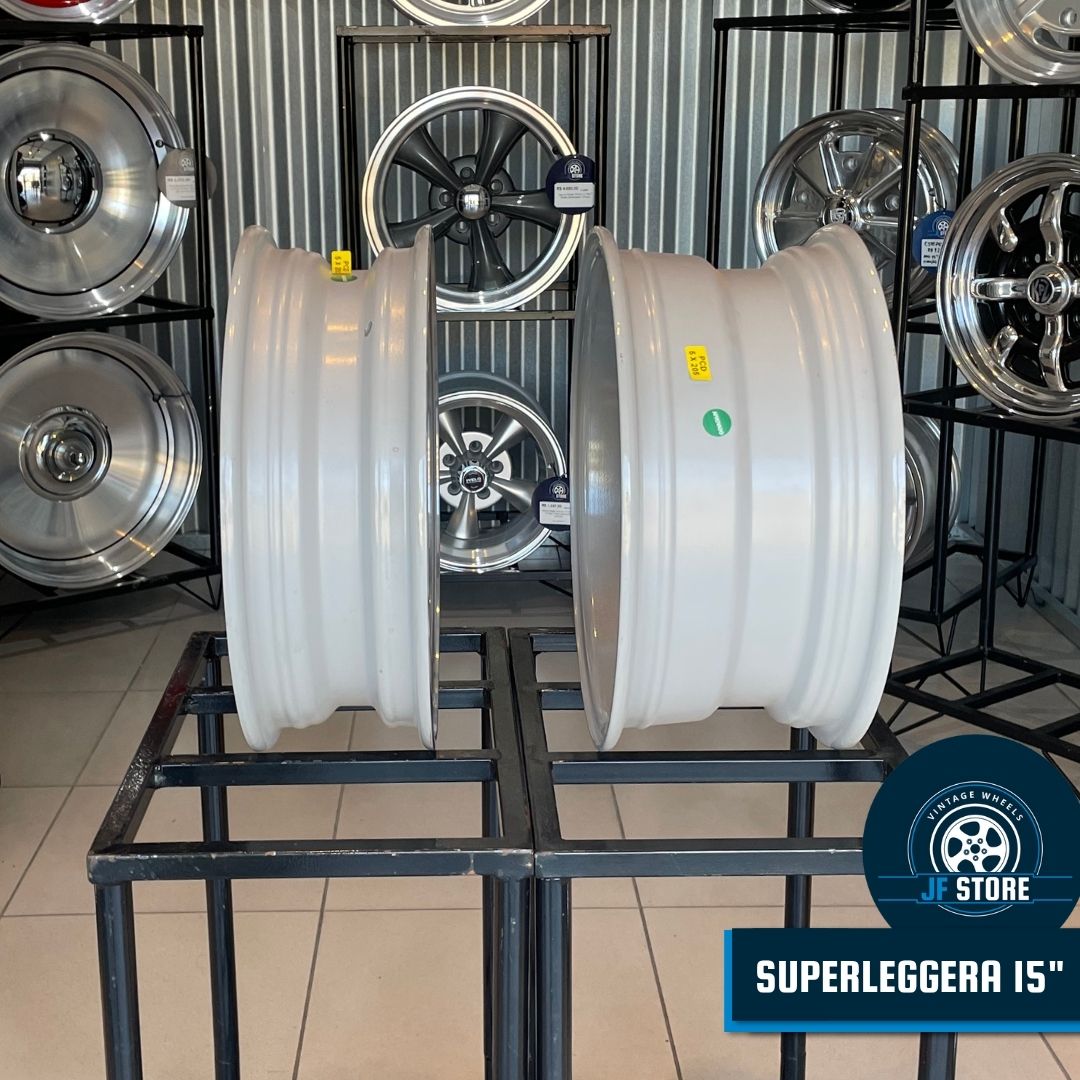 Set of Superleggera Wheels 15" Silver