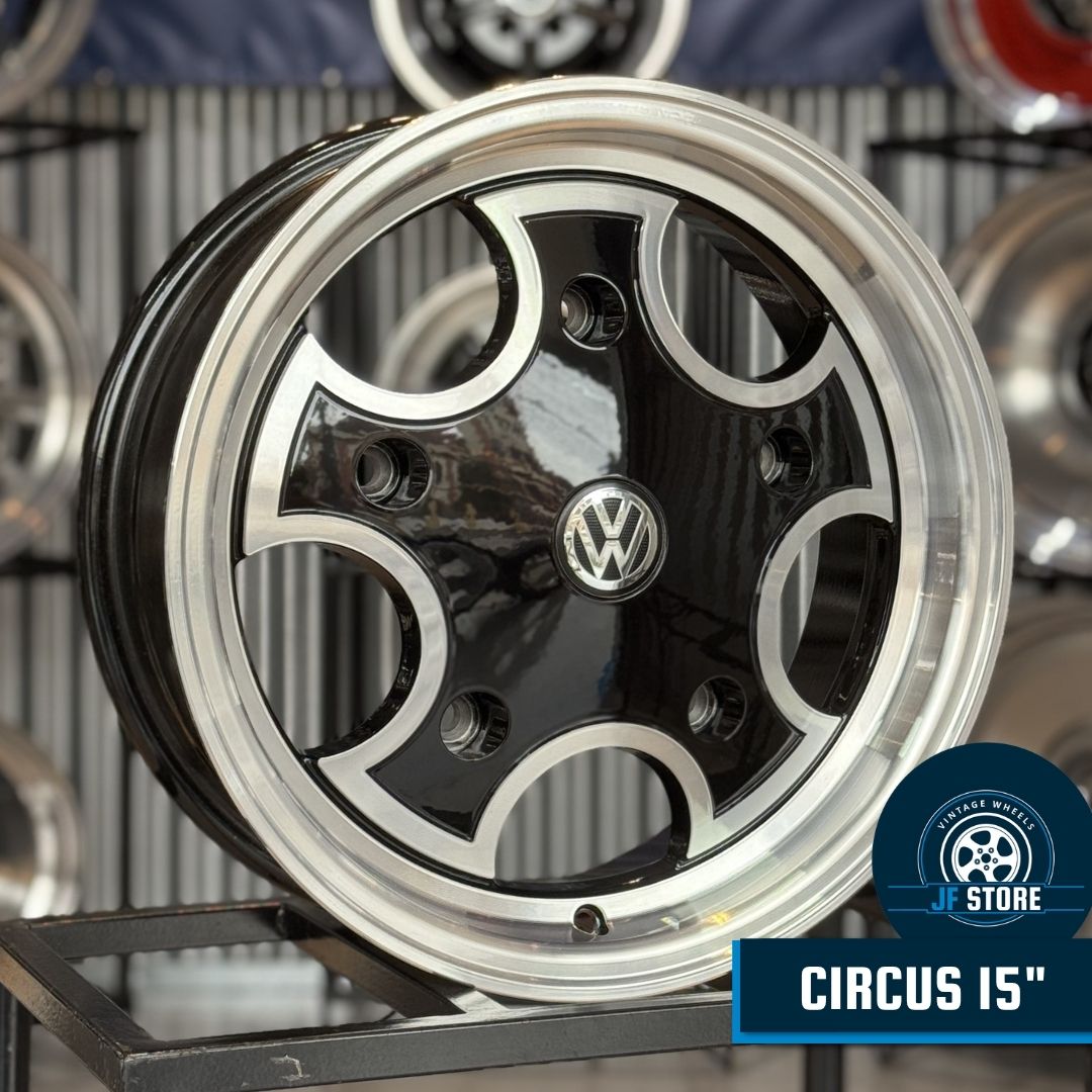 Set of Circus Wheels 15"