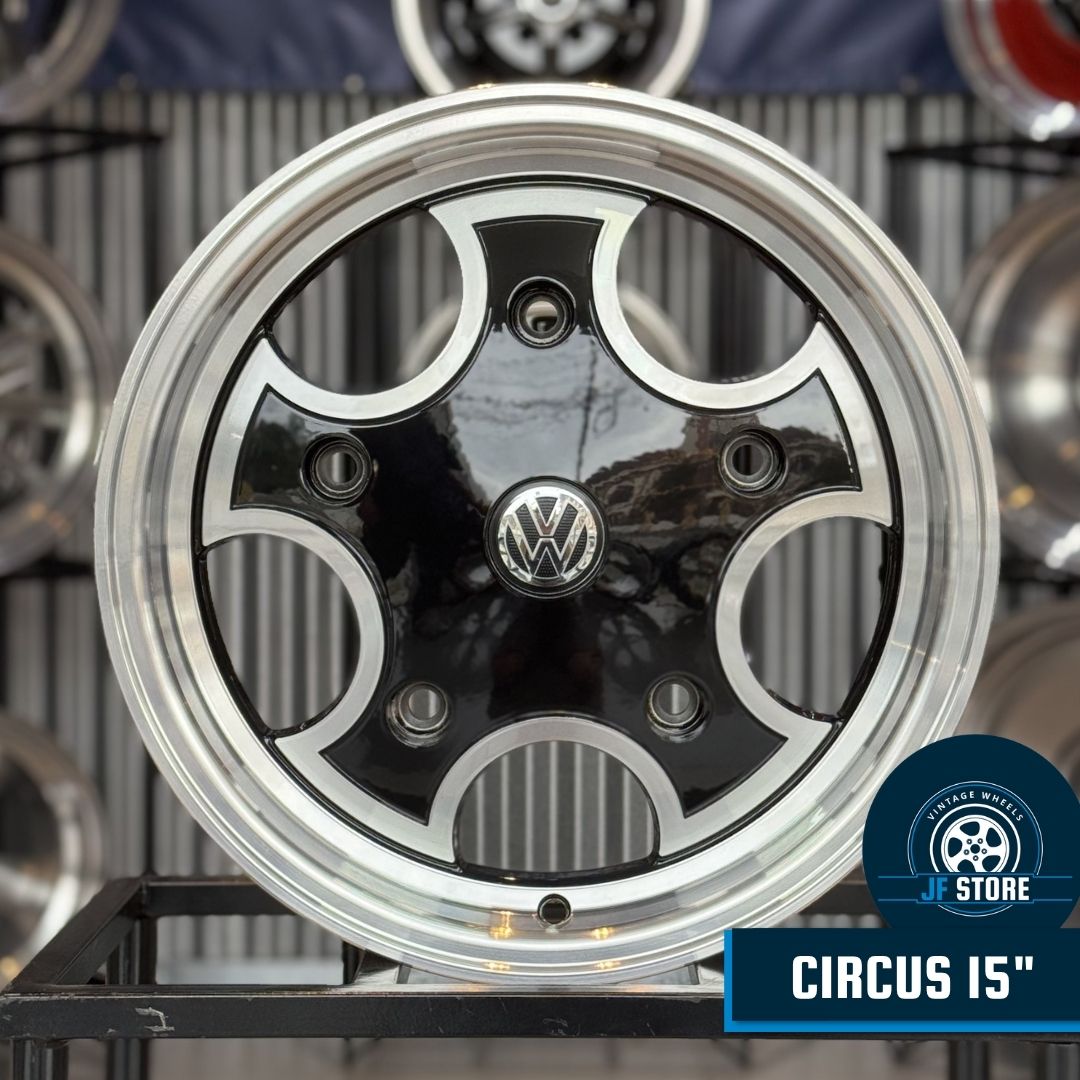Set of Circus Wheels 15"