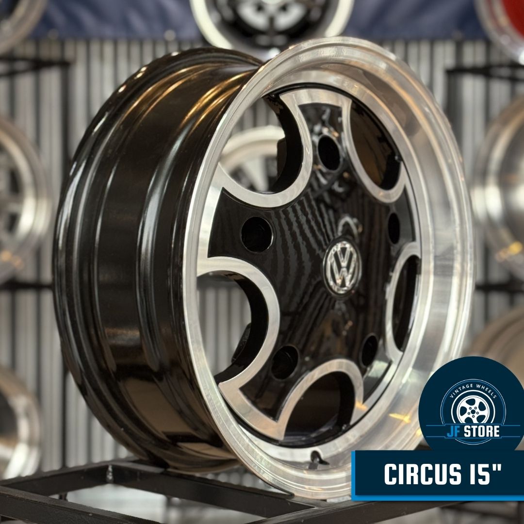 Set of Circus Wheels 15"