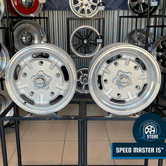 Set of Speed Master Wheels 15" Silver