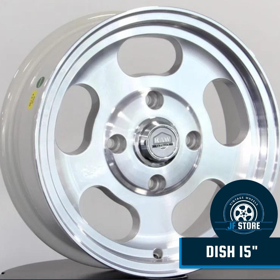 Set of Dish Wheels 15" 4x130