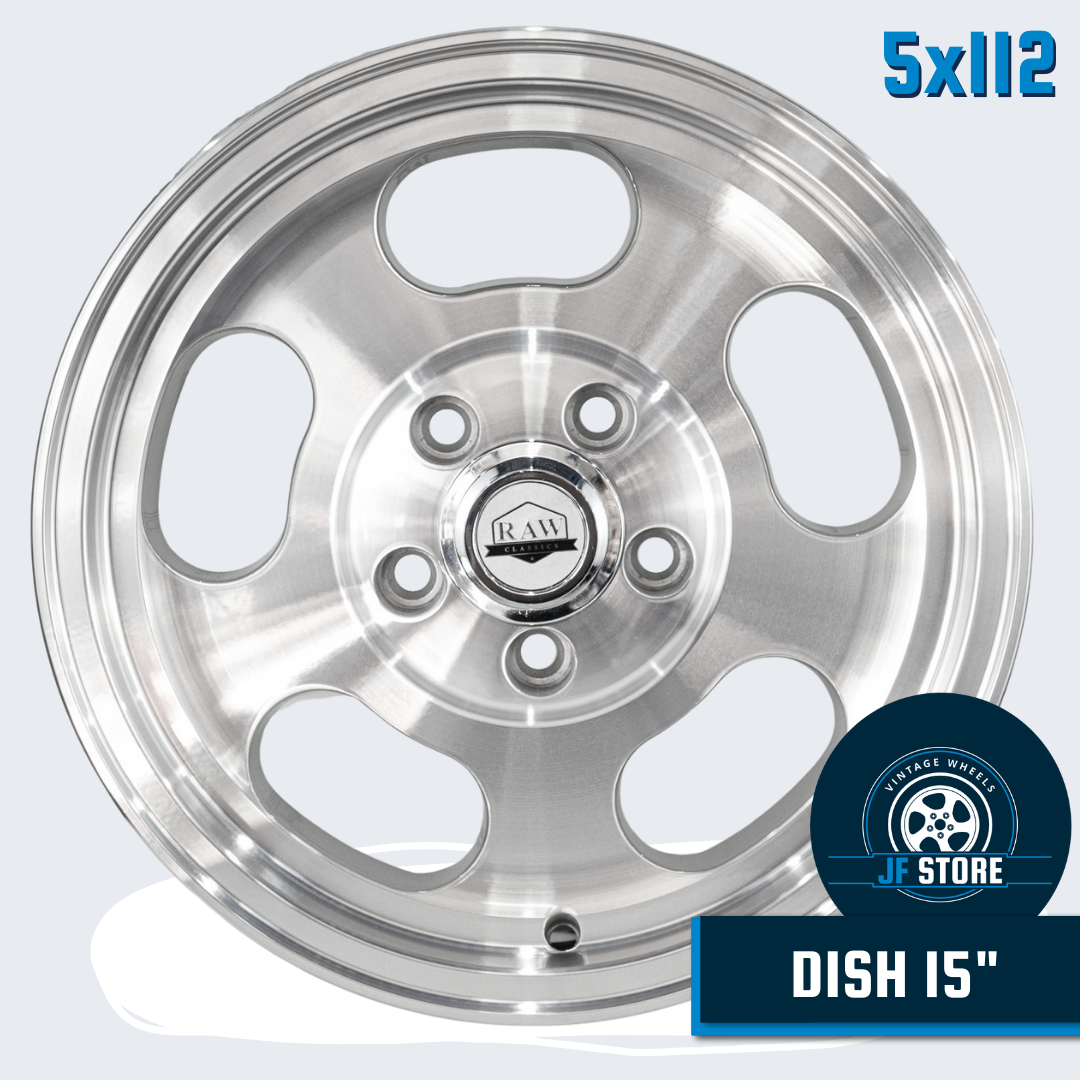 Set of Dish Wheels 15" 5x112