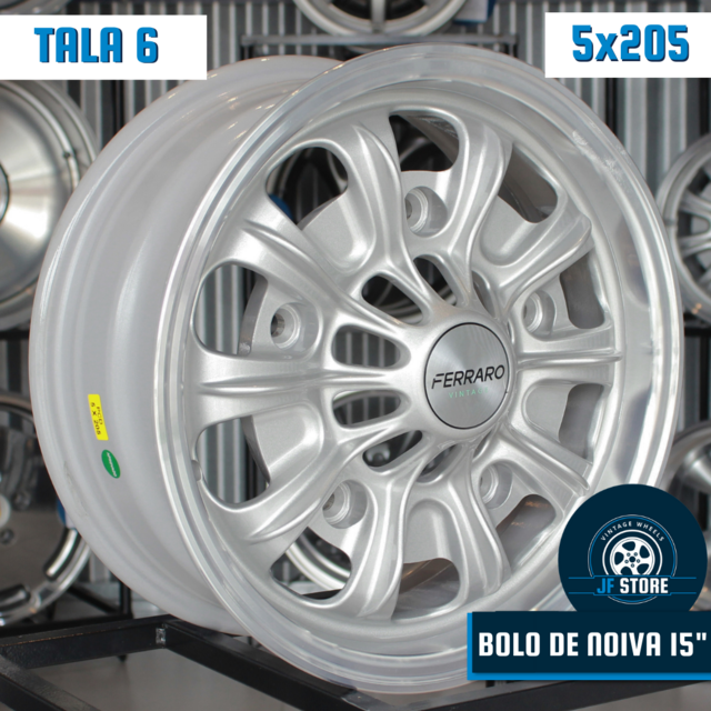 Set of Bolo de Noiva Wheels 15" 5x205