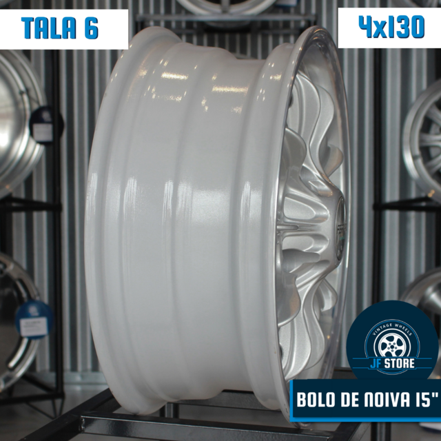 Set of Bolo de Noiva Wheels 15" 4x130