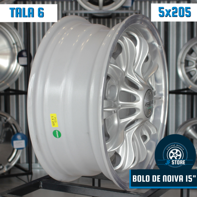 Set of Bolo de Noiva Wheels 15" 5x205