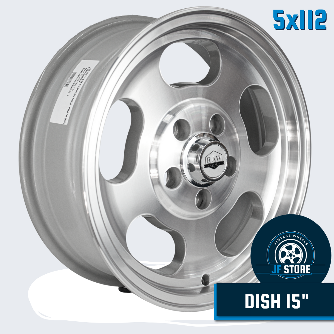 Set of Dish Wheels 15" 5x112
