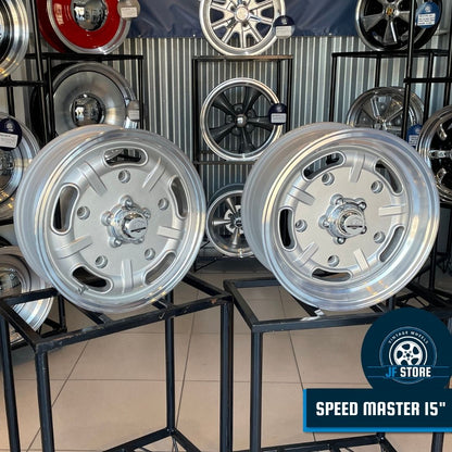 Set of Speed Master Wheels 15" Silver