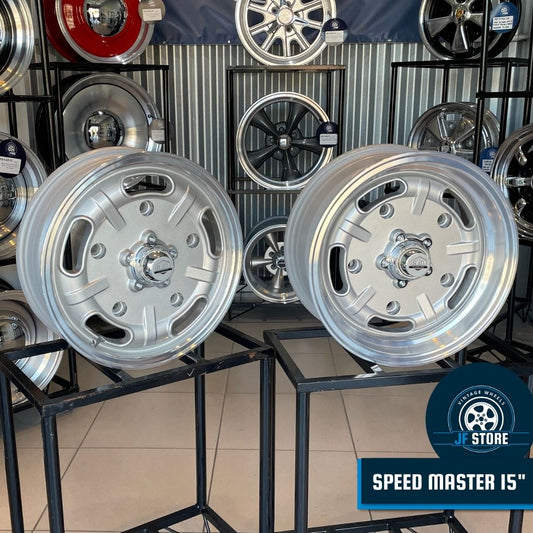 Set of Speed Master Wheels 15" Silver