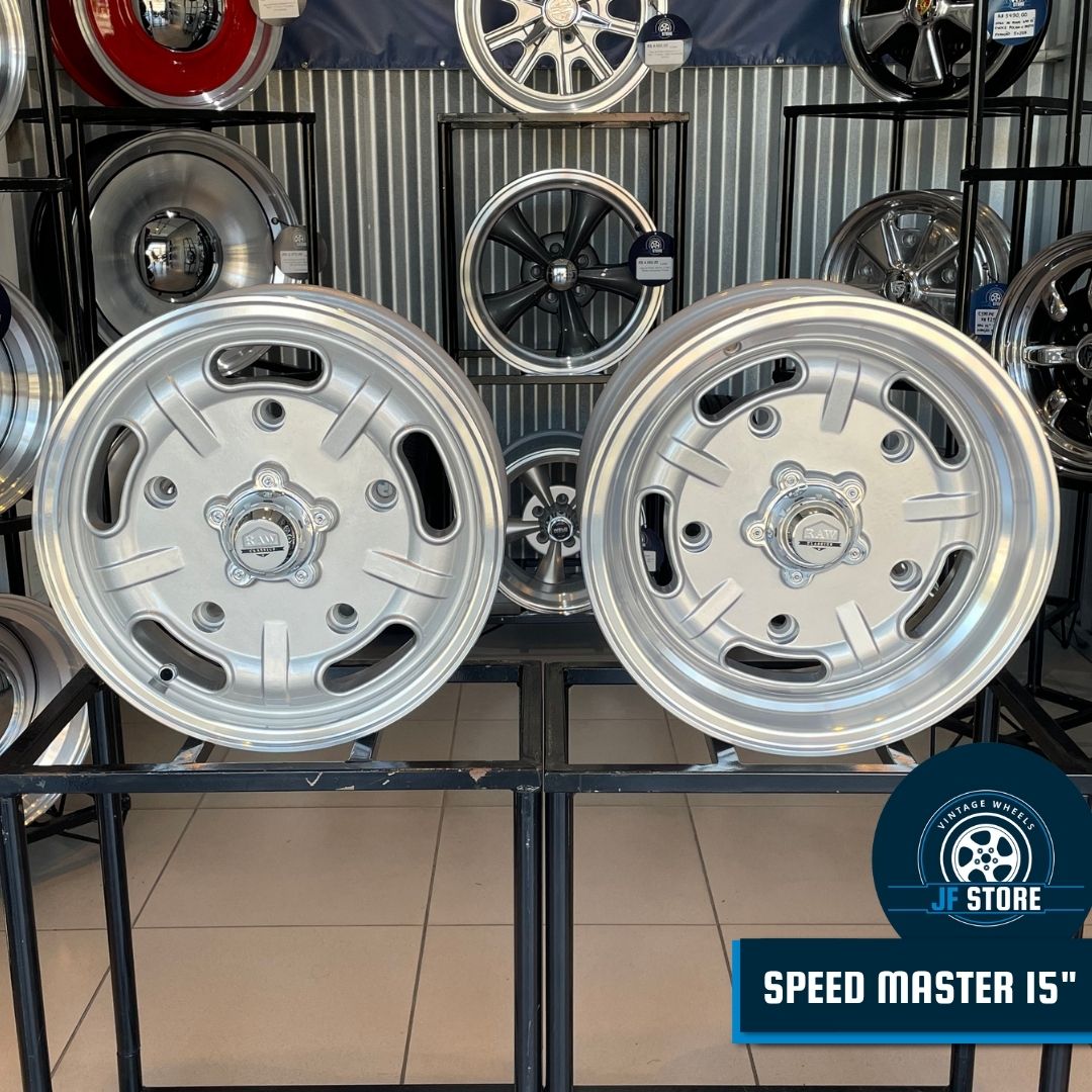 Set of Speed Master Wheels 15" Silver