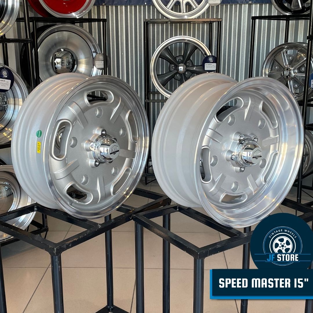 Set of Speed Master Wheels 15" Silver
