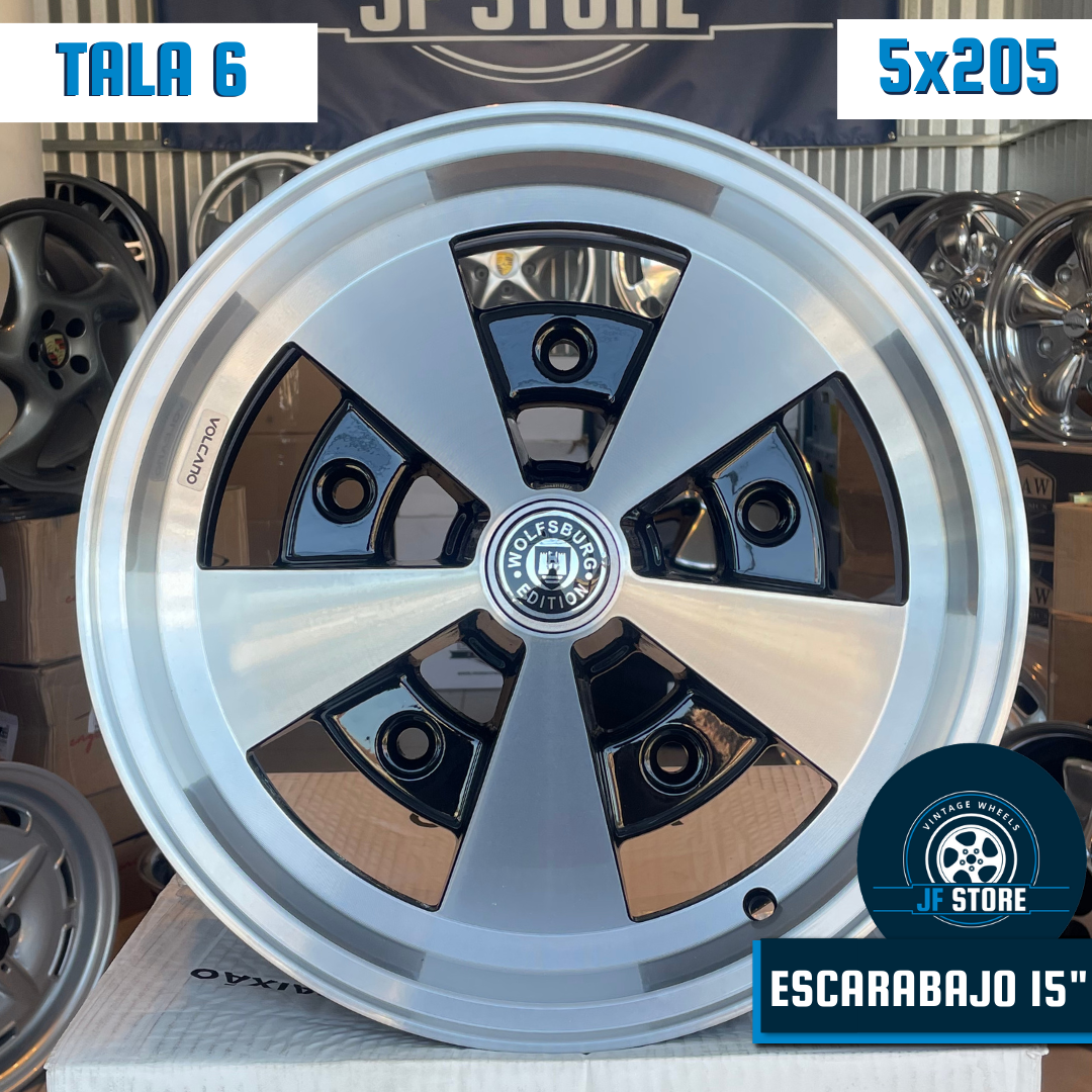 Set of Escarabajo Wheels 15"