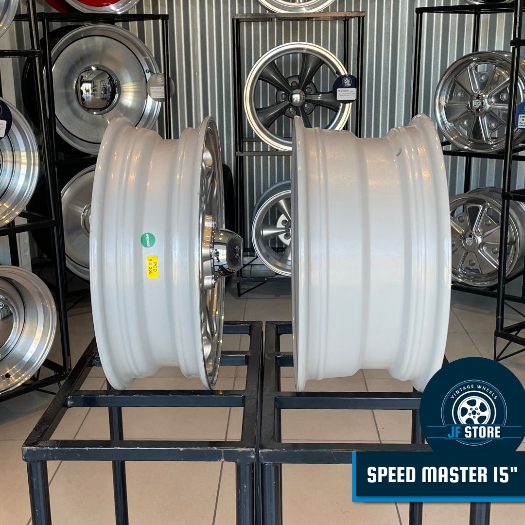 Set of Speed Master Wheels 15" Silver