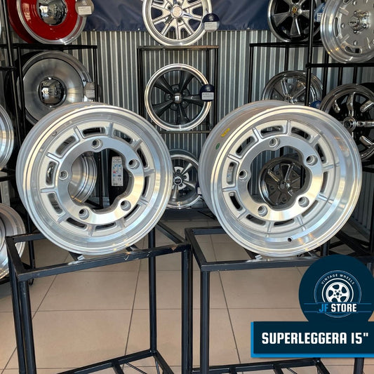 Set of Superleggera Wheels 15" Silver