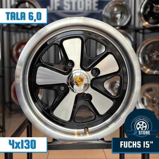 Set of Fuchs Wheels 15" 4x130