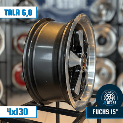 Set of Fuchs Wheels 15" 4x130