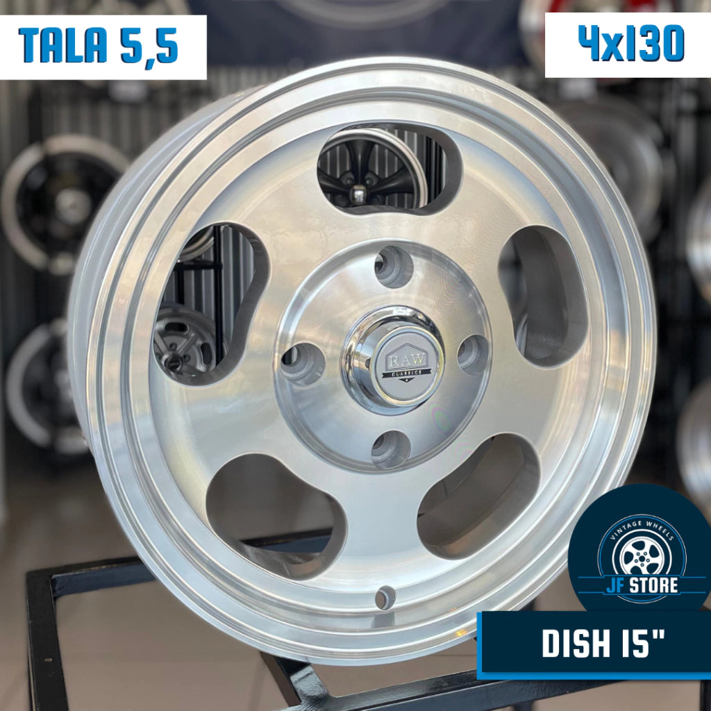 Set of Dish Wheels 15" 4x130