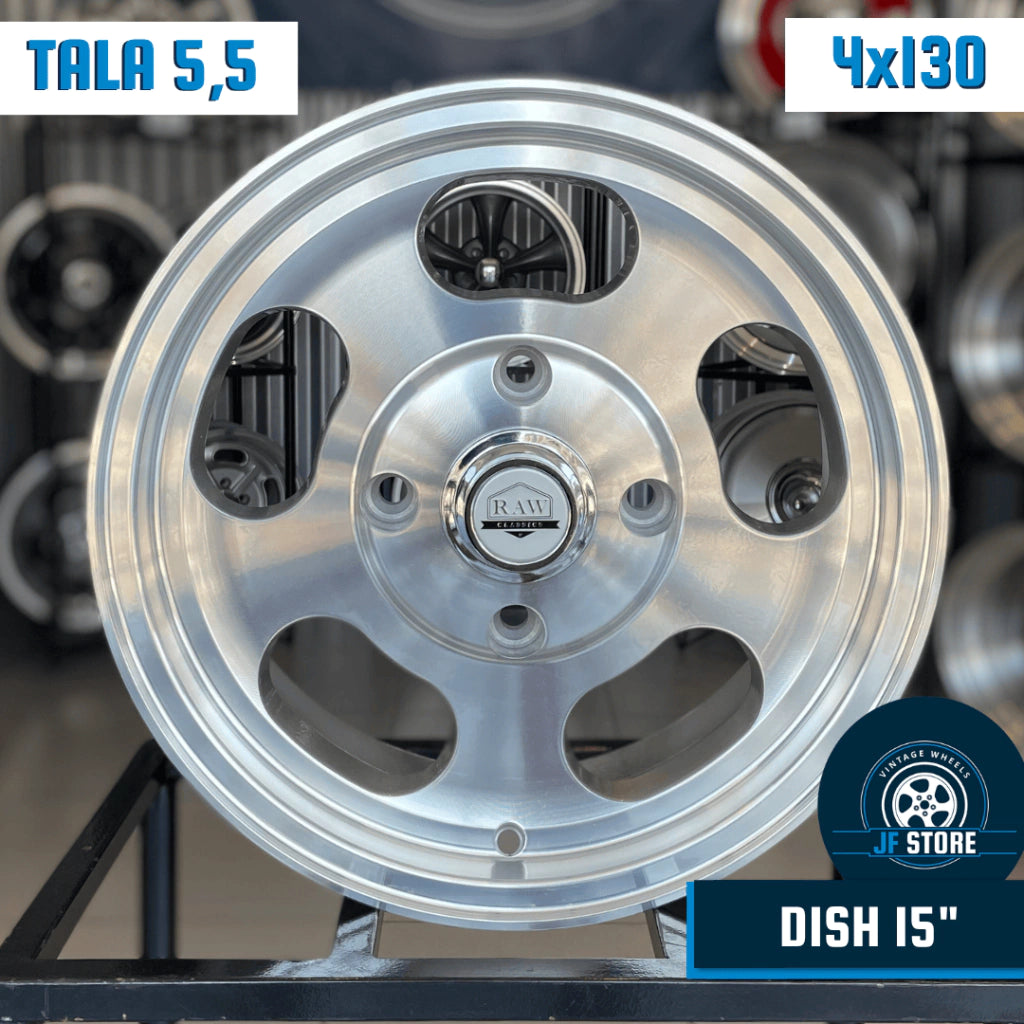 Set of Dish Wheels 15" 4x130