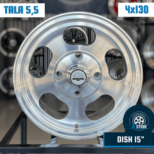 Set of Dish Wheels 15" 4x130