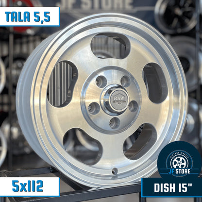 Set of Dish Wheels 15" 5x112