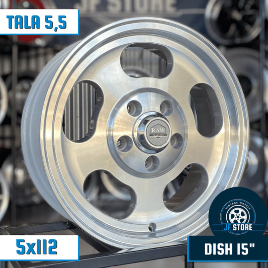 Set of Dish Wheels 15" 5x112