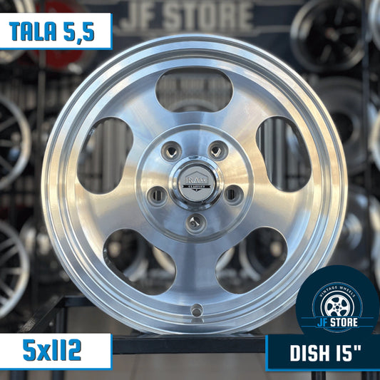 Set of Dish Wheels 15" 5x112