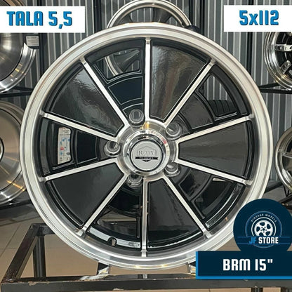 Set of BRM Wheels 15" 5x112