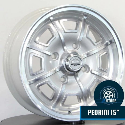 Set of Pedrini Wheels 15" Silver